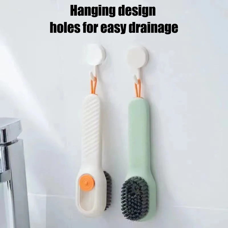 1Pcs Multifunctional Cleaning Soft-bristled Liquid Shoe Brush Clothes Brush Shoe Clothing Board  Shoe Cleaner