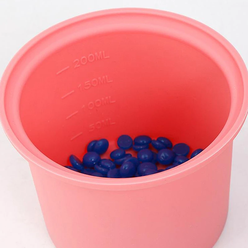 New Wax Warmer Heat-resisting Replacement Silicone Bowls Hair Removal Wax With Stirring Stick Non-Stick Pan Hair Removal Beauty
