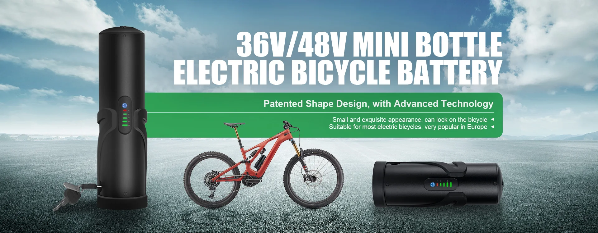 36V 10,5AH Mini Flasche EBike Batterie Li-Ion Pedelec 48V 7AH 36V 7AH 5AH 10,5AH Wasser Batterie für 250W ~ 2800W BBS01 TSDZ2 Motor – Detail 2