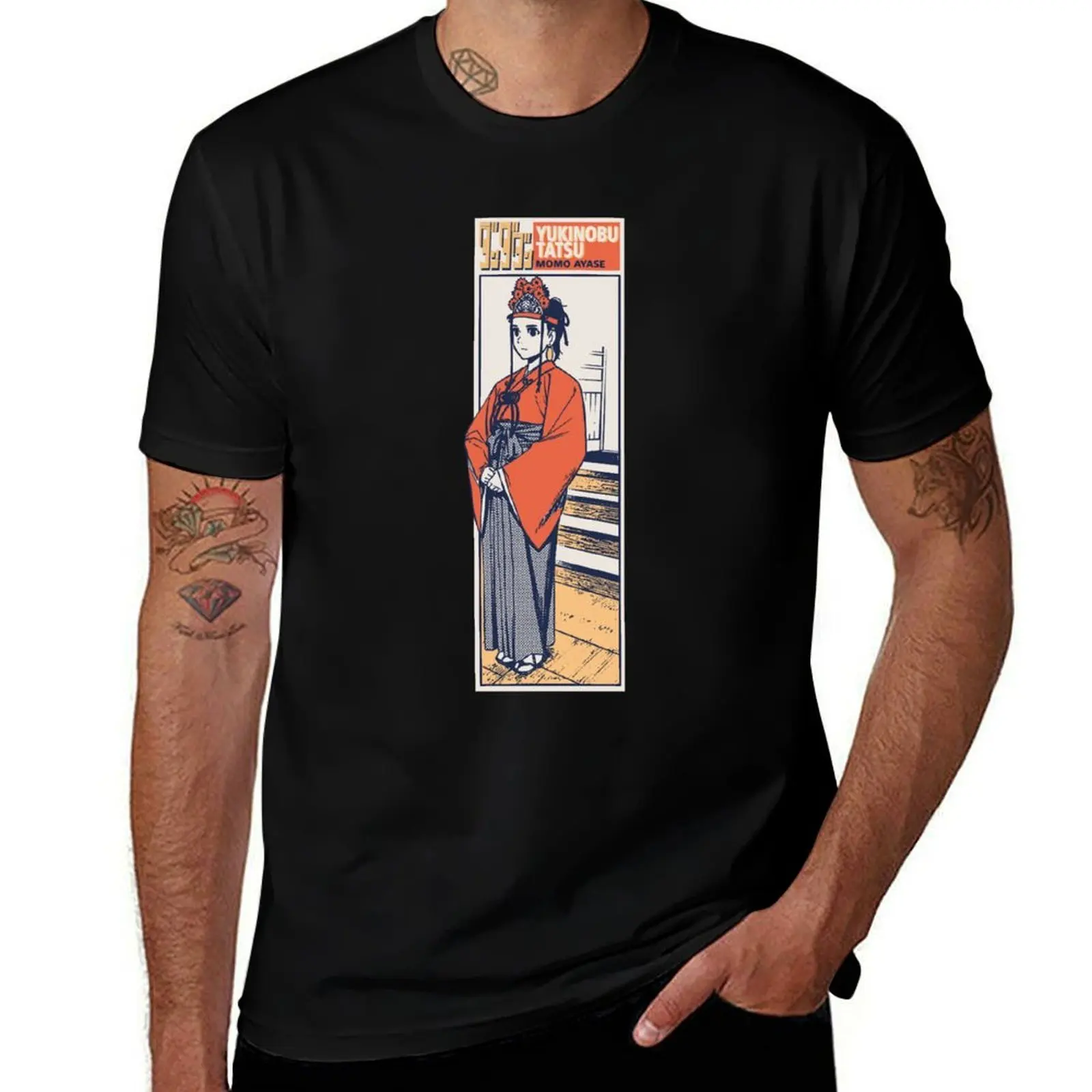 

MOMO AYASE T-Shirt funny gifts cotton graphic tees vintage graphic tee mens t shirt graphic