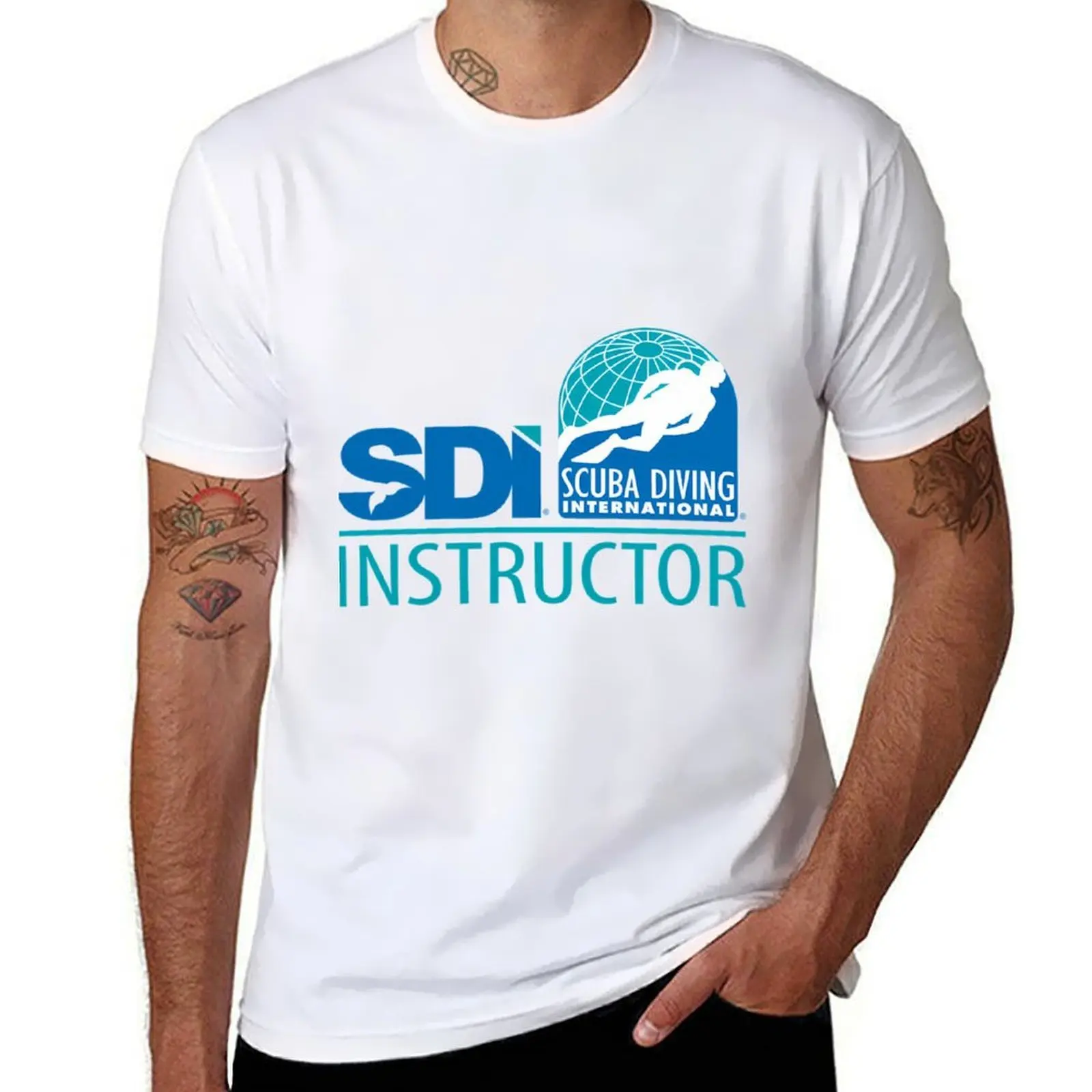 

Scuba Diving International- Sdi Instructor T-Shirt t shirt man cotton cotton t shirts high quality T-Shirt