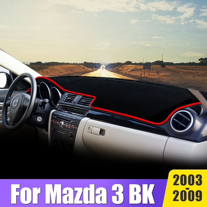 

Car Accessories For Mazda 3 M3 BK 2003 2004 2005 2006 2007 2008 2009 Dashboard Cover Mat Anti-UV Non-Slip Pad Instrument Carpets