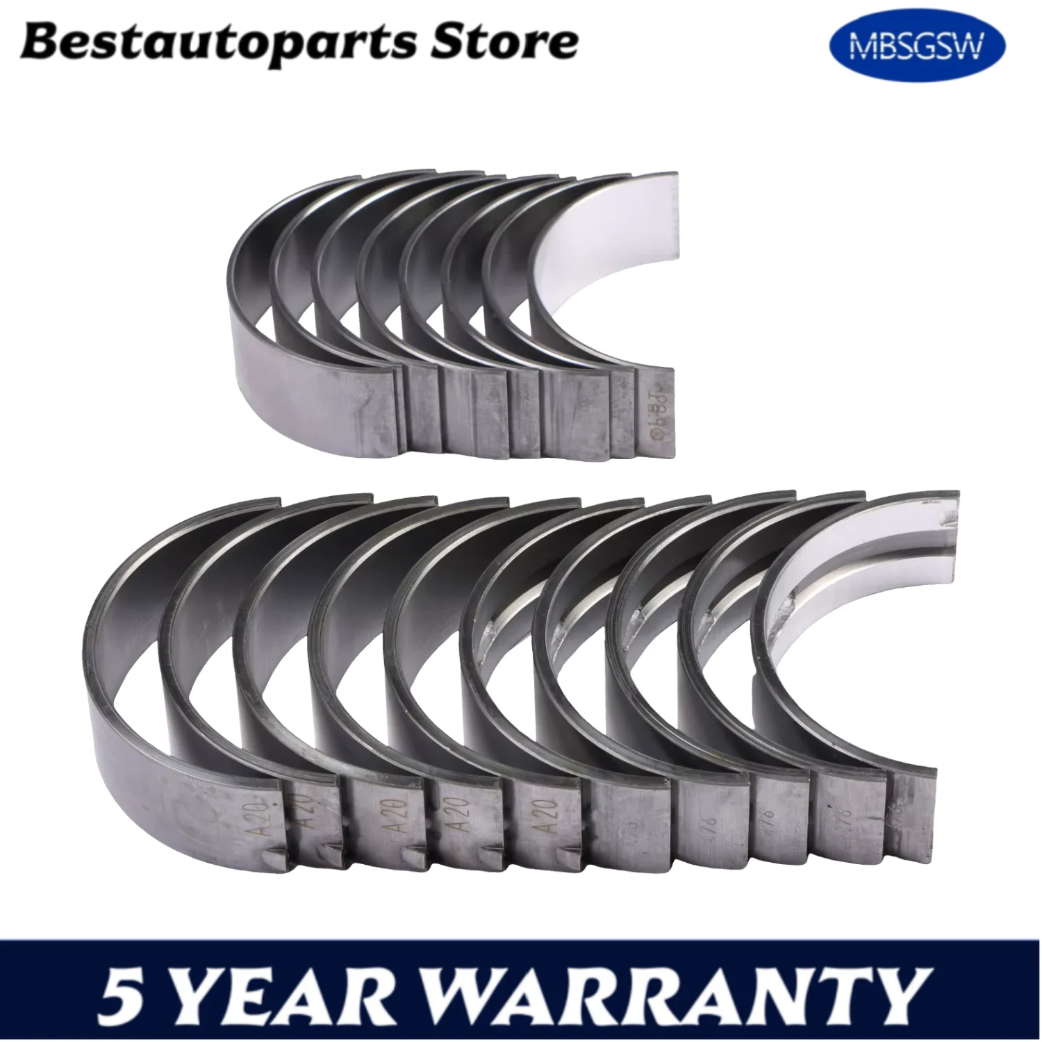 

Con Rod & Crankshaft Main Bearing Kit For VW Golf R Audi S3 TTS 2.0 CDL 06B105561 Car Engine Replacement Parts