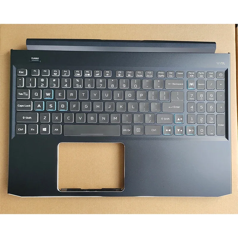 HJ New Original Laptop Case for Predator Helios 300 PH315-52 PH315-53 N18L2 Palmrest Upper Case With US Colorful Backlight Keybo