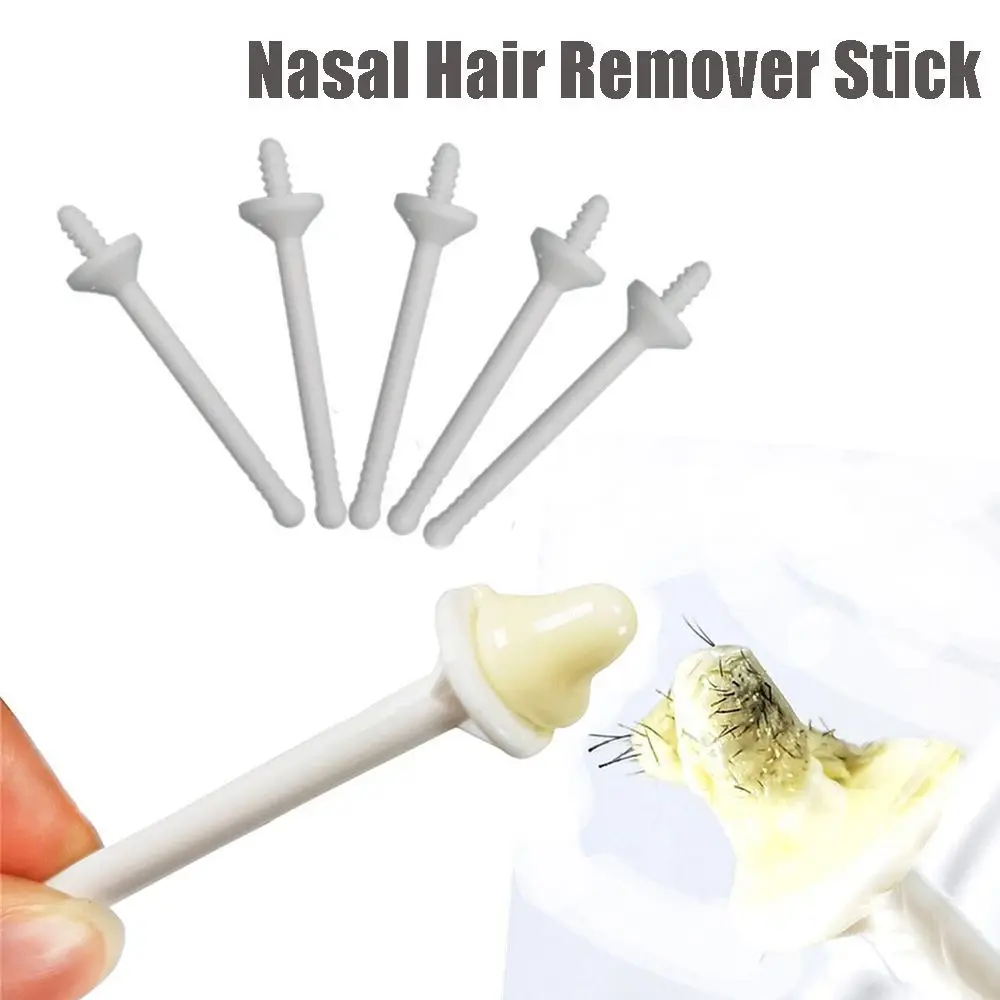 Beauty & Health Round Head Nose Groomer Smear Wax Stick Nasal Hair Remover Stick Nose Ear Trimmer Body Applicator Sticks