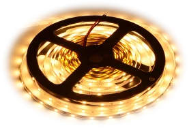 LED Strip Light DC24V SMD 2835 8W-15W/m IP20 Waterproof CRI90 High Lumen Flexible LED Tape Light 5m Roll Commercial Lightin