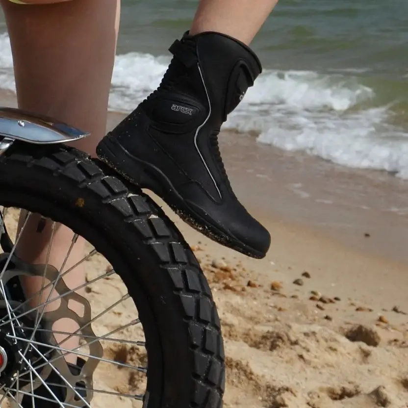 

ARCX L60568 Motorcycle Riding Boots Waterproof Unisex City Touring & Racing Shoes for Long Distance Motorcycle Travel