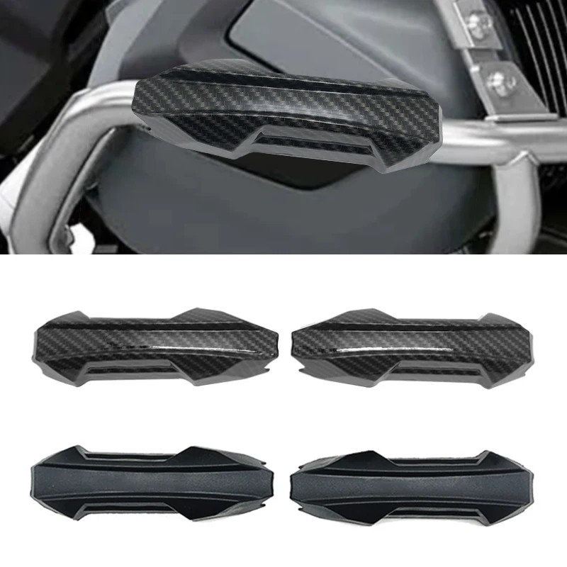 For BMW R1250GS R1200GS Adventure G310GS F750GS F850GS F800GS Engine Guard Crash Bar Bumper Protector Carbon Decorative Block