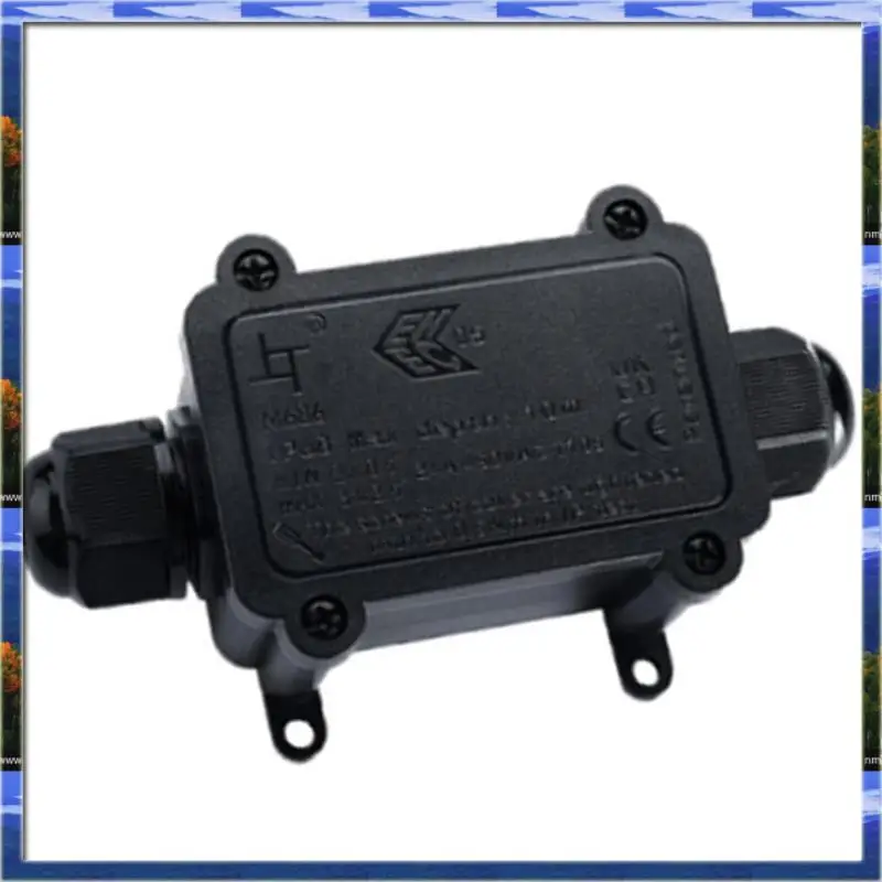 LJL Waterproof Junction Box With Integrated Terminal Block For Outdoor Cable Connections