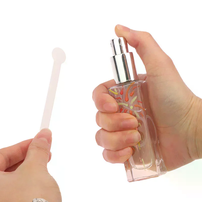 100 peças de Tiras Testadoras de Perfume, Tiras de Teste de Fragrância, Testador de Óleos Essenciais, Papel de Teste de Aromaterapia, Kit de Perfume