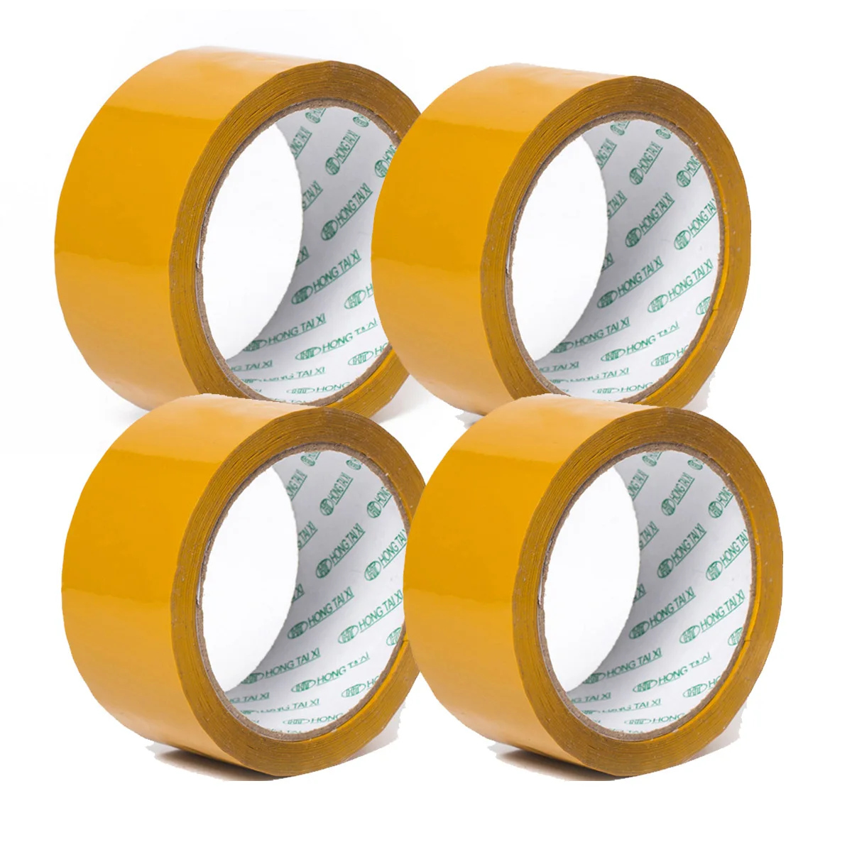 

2 Rolls Sealing Pack Sealing Clear Packing Shipping Box Tape Provides Strong Secure Sticky Seal for Your Boxes (Beige)
