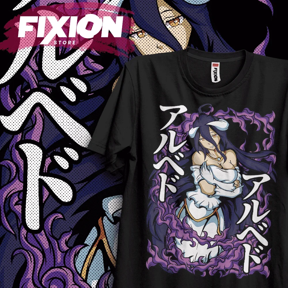 Overlord-T-shirt Anime en coton pour les amoureux, cadeau manga, toutes tailles