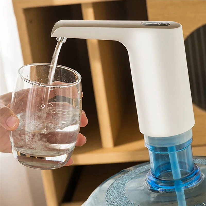 Portable USB Charging Automatic Electric Water Bottle Pump 4.5L/5L/75L/10L/11L/15L Button Control Drinking Pump Home