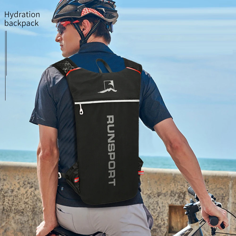 1PCS Running Hydration Vest with Water Bag for Men Women Water Backpack Hydration Pack for Trail Running Marathon Race Hiking
