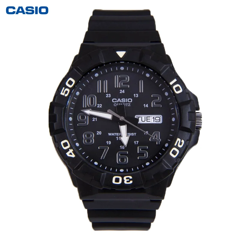 Casio MRW-200H/MRW-210H Watch Men's Sports Outdoor Advanced Fall Resistant Waterproof Watch Resin Multi-Functional Quartz Watch