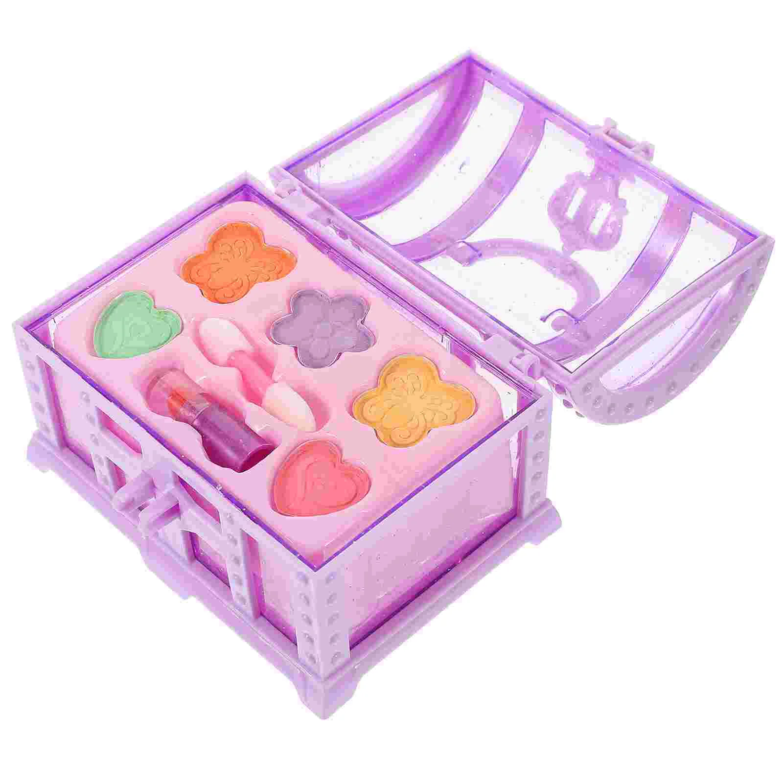 Kits Suitcase Toy Toddler Toys for Girls Birthday Gift Pretend Play Makeup Child Kids