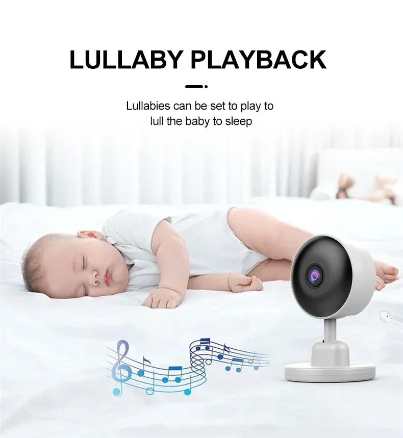 C3 2.8 Inch Baby Monitor Video with Digital 4x Zoom Infrared Night Vision Surveillance Camera Two-Way Intercom Security Nanny