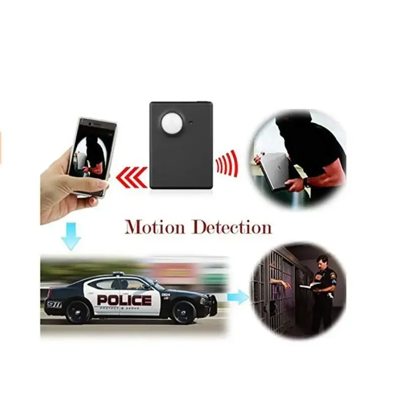 GPS tracker mini smart wireless PIR motion detector sensor supports HD camera SMS GSM burglar alarm system