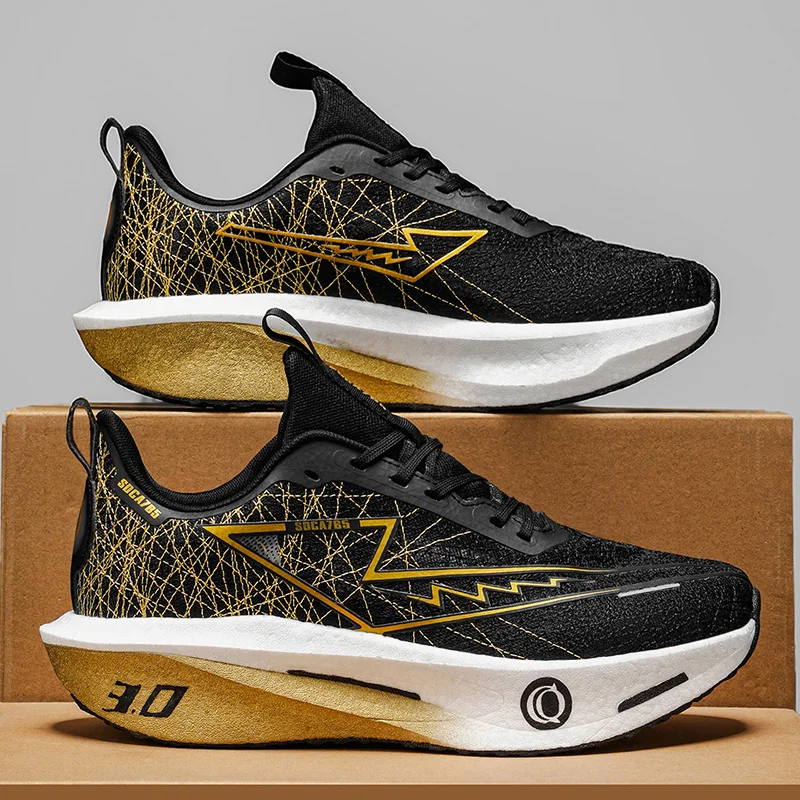 

Marathon Men Running Shoes Carbon Board Speciality Sports Breathable Lightweight Woman Comfortable Athletic Outdoor Sneakers