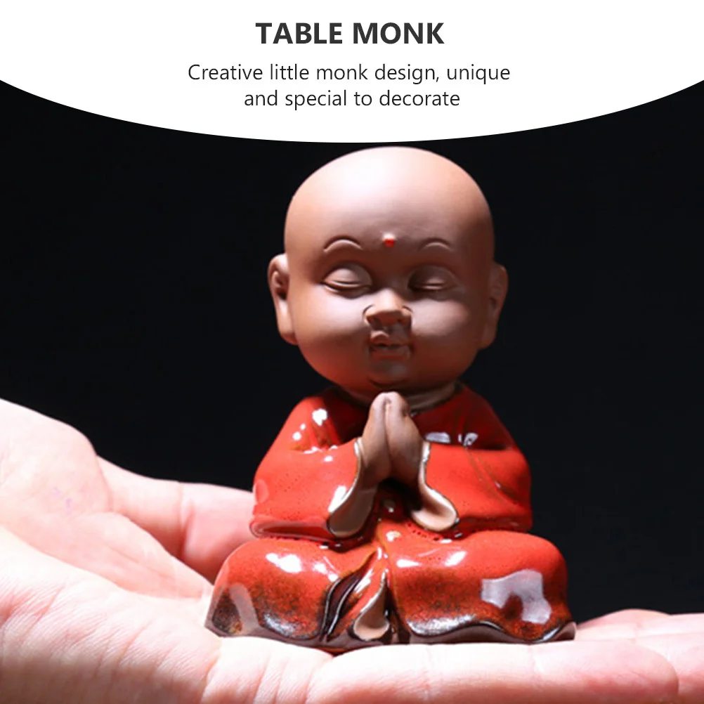 

Creative Little Tea Pet Decorative Statue Sturdy Smooth Lines Great Hand Feeling Household Collection