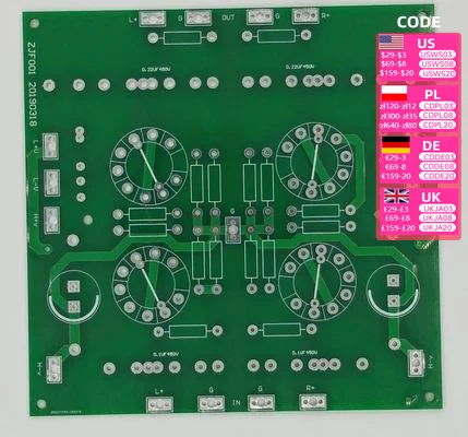 Refer to the Audio Note Kondo G1000i main amplifier circuit for the front-end board 12ay7, 12au7 PCB