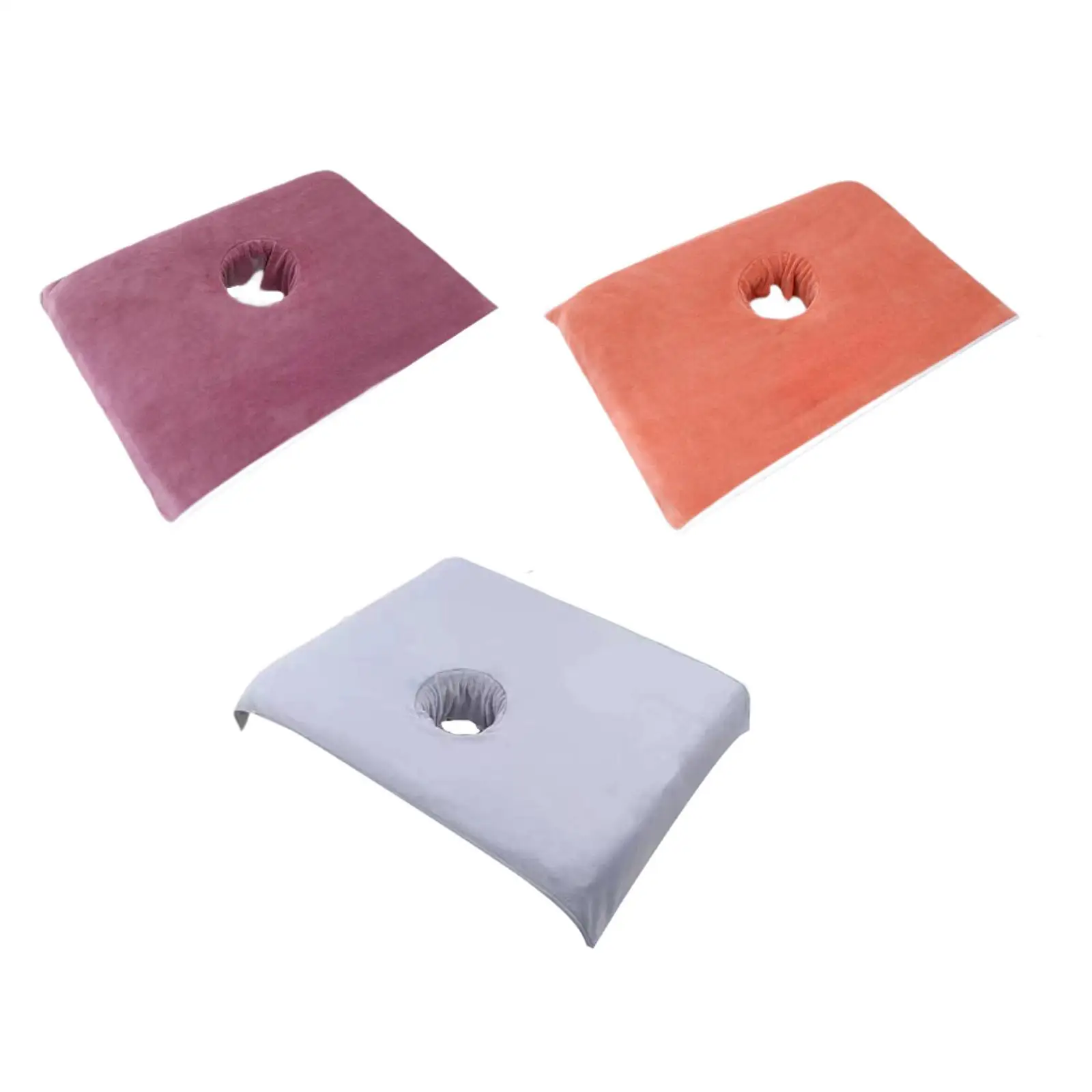 Beauty Salon Massage Table Absorbent Cover Pad Soft Face Hole Bed Sheet for Spa Massage Pillow Accessories
