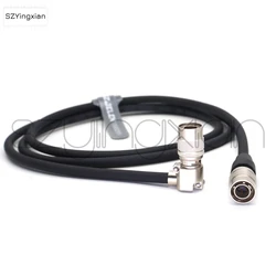 Right Angle  4-pin to Hirose 4-pin Power port ZOOM F8 Power Cord, Audio Equipment 688 633 664 Power Cord