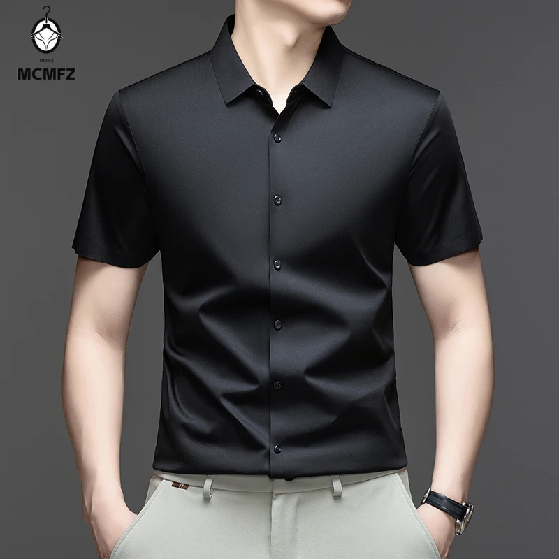 Thumbnail 2 - #21 Newest Mens Formal Button Down Shirts