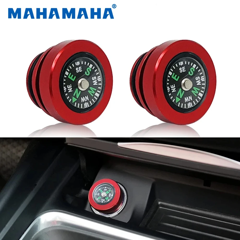 

Compass Cigarette Button Car Dustproof Plugs Cigarette Lighter Universal Dust ​Cover Cap ​Socket Compass Mount