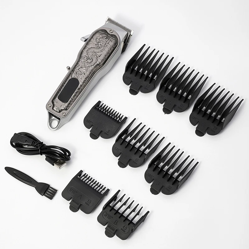 Barbershop special hair clipper rechargeable electric clipper hair clipper, digital display low noise no card hair