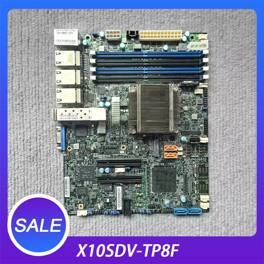 The server motherboard X10SDV-TP8F