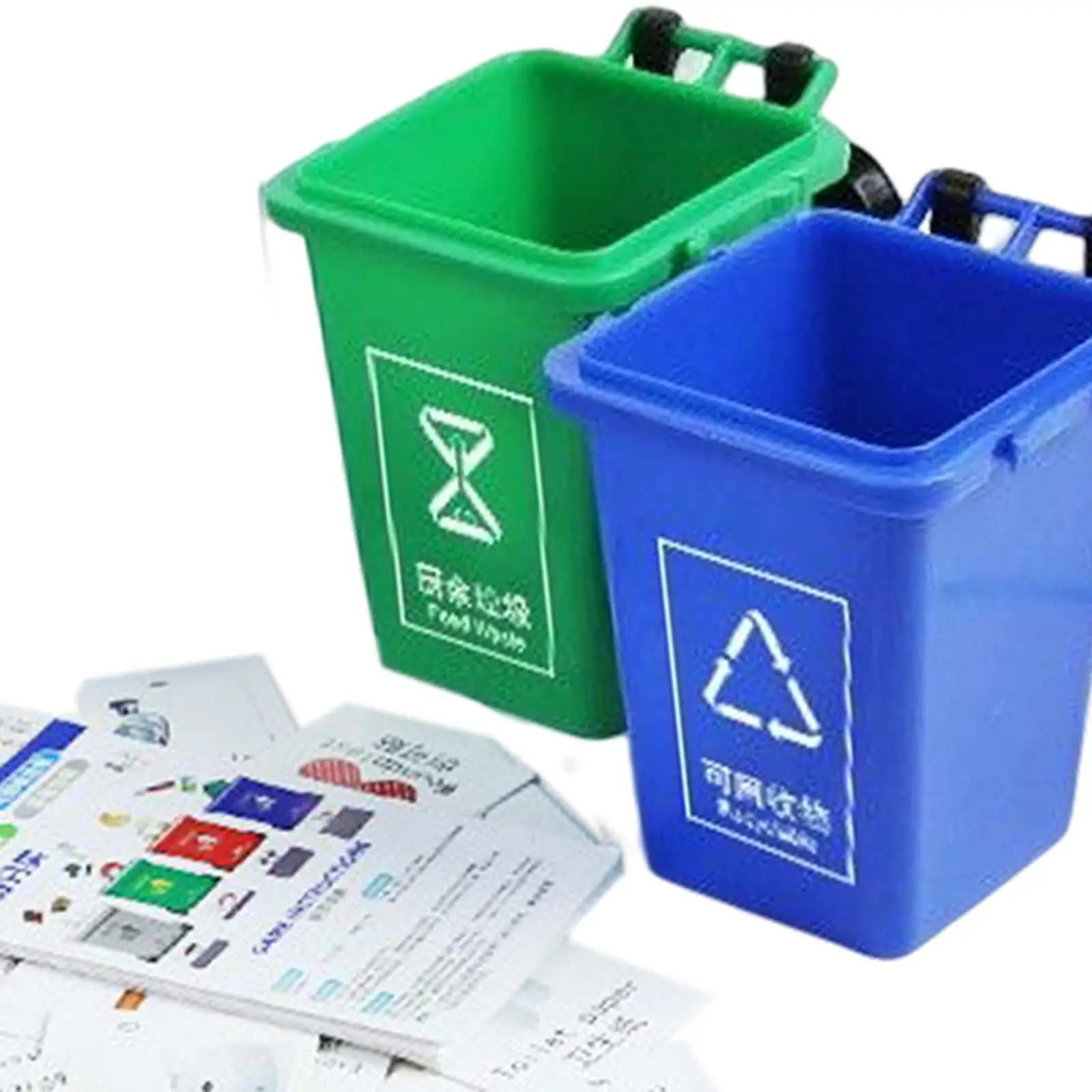 لعبة فرز سلة المهملات 4 لعبة تصنيف القمامة للأطفال