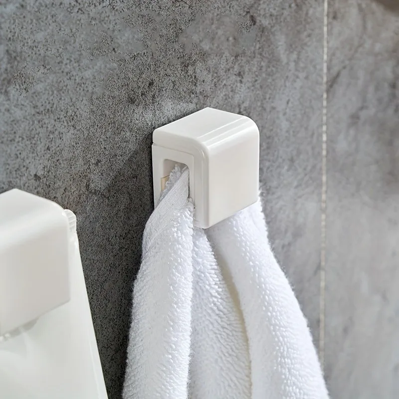 Punch-free Toothbrush Holder Wall-mounted Toothpaste Holder Storage Rack Holders Organizer Bathroom Accessories image 4