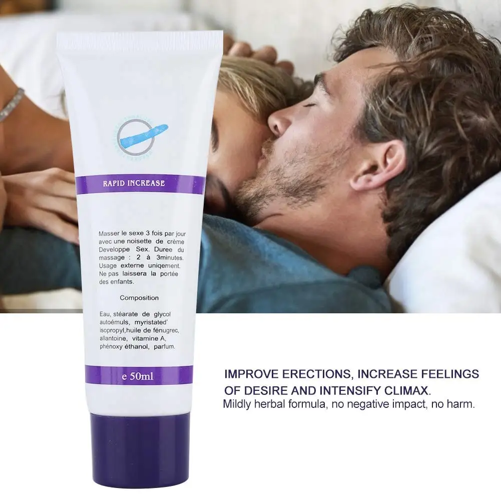 50ml Man Penis Enlargement Cream Male Private Part Extender Nourishing Larger Thicker Longer Cream Enlarge Penis Grow Oil