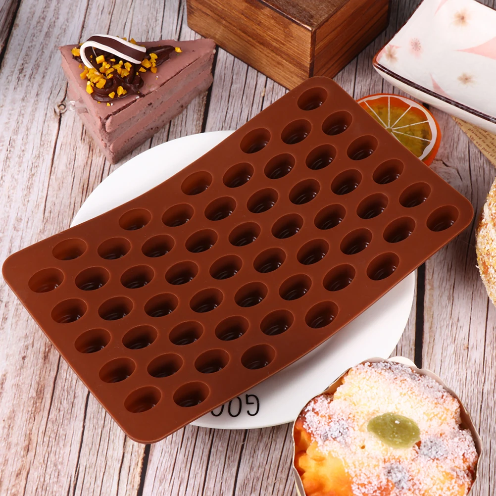 

2Pcs Chocolate Silicone Baking Molds Edible Chocolate Molds Decorations Ice Tray Kitchen NonStick Flexible Storage Gifts