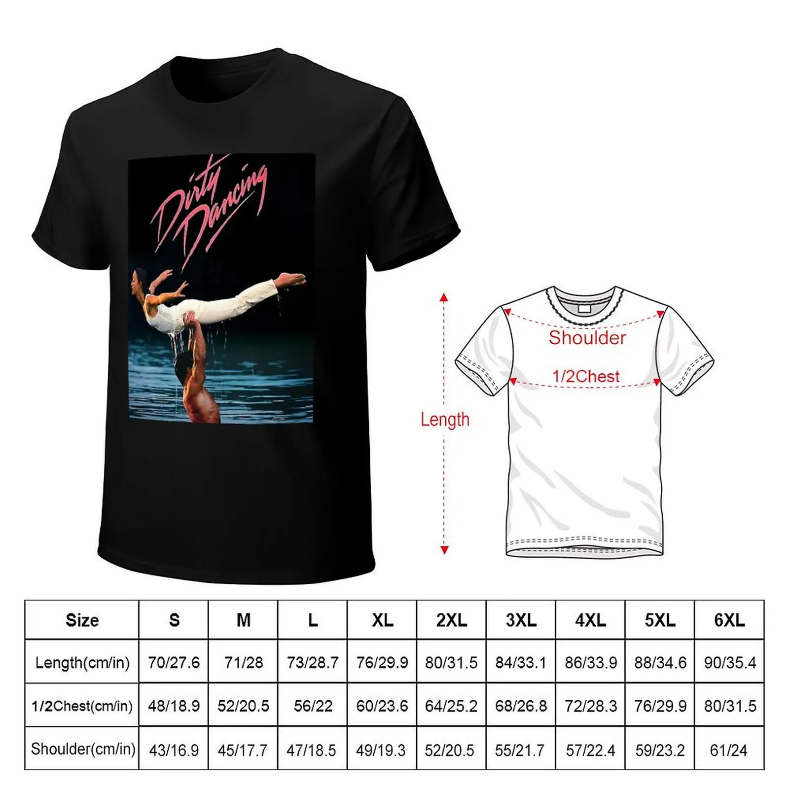 Dirty Dancing T-Shirt Casual Breathable Short Sleeve Top