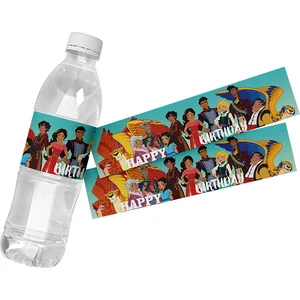 Impermeável Disney Sofia de Avalor Birthday Decor, Garrafa De Água, Etiquetas Da Caixa, Adesivos, Embrulho, Crianças, Happy Birthday Party Supplies, 24Pcs 6 principais vendas boneca elena de avalor - №6