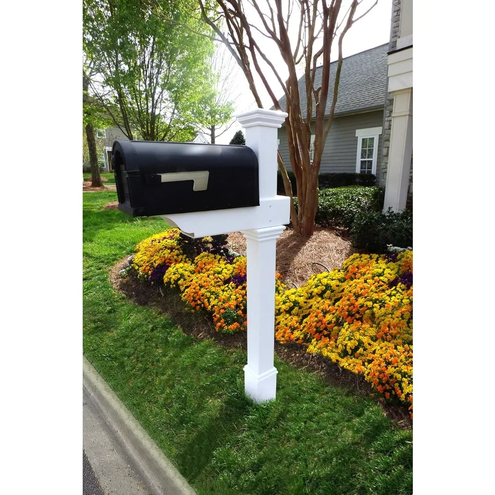 

ZP19013 Classica Mailbox Post, White