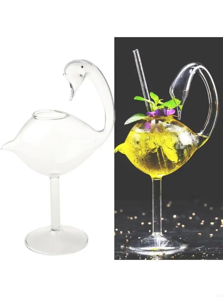 F19B 180ml Fancy Red Wine Goblet Exquisite Wine Cocktail Glasses Durable