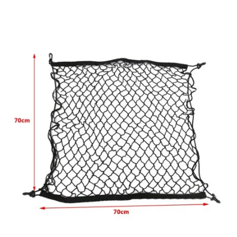 Car Trunk Mesh for for Kia EV6 CV GT Line 2022~2024 2023 Luggage Storage Part Boot Cargo Organiser Elastic Net Pocket Accessorie