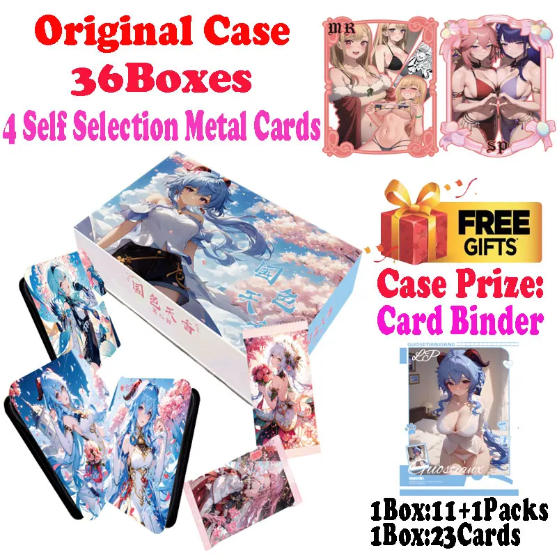 

Wholesale 2025 Lastest Xiangka National Beauty 2 Goddess Story Collection Card Waifu Booster Box Trading TCG Toy And Hobby Gift
