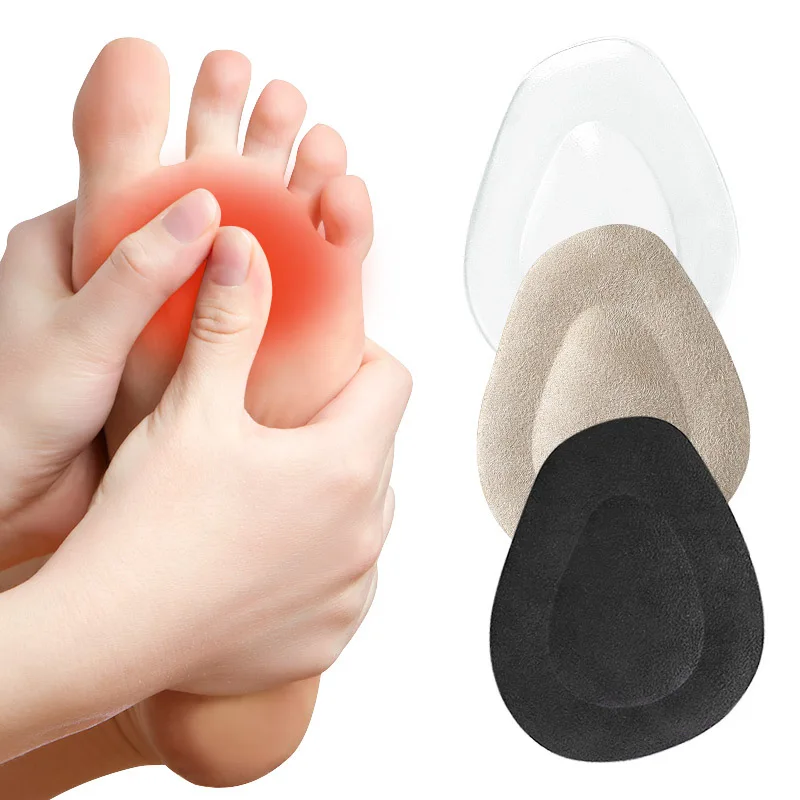 Coussinets coordonnants pour l'avant-pied pour femme, talon haut oto Charleroi, inserts de veille Fascitis, soutien de la voûte plantaire, demi-semelle intérieure de chaussure, coussin de pied confortable