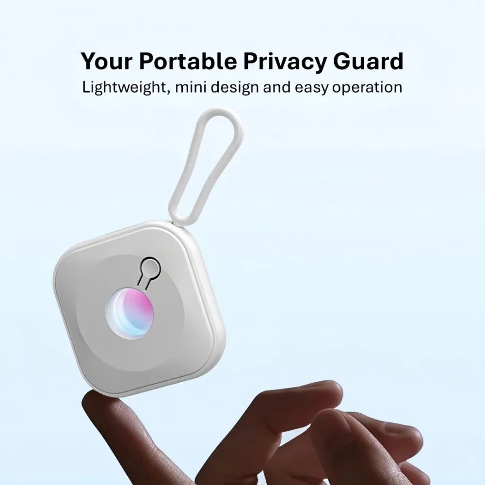 Camera Detector Square Portable Detector Suitable for Hotel Anti-theft Photography Peeping Red Light Scanning Safety Protection