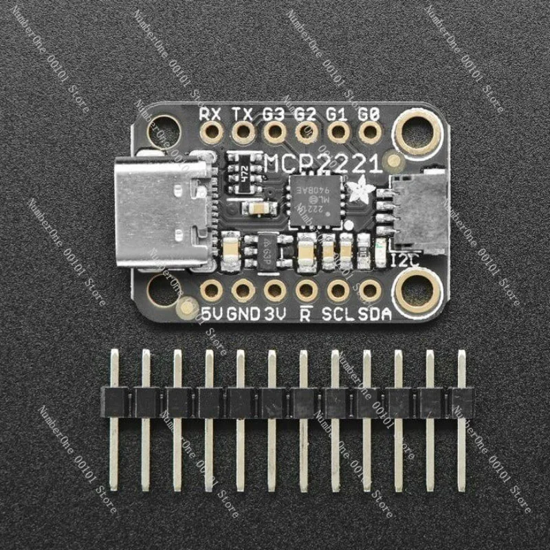 MCP2221A Multi functional USB Serial Port Conversion Board