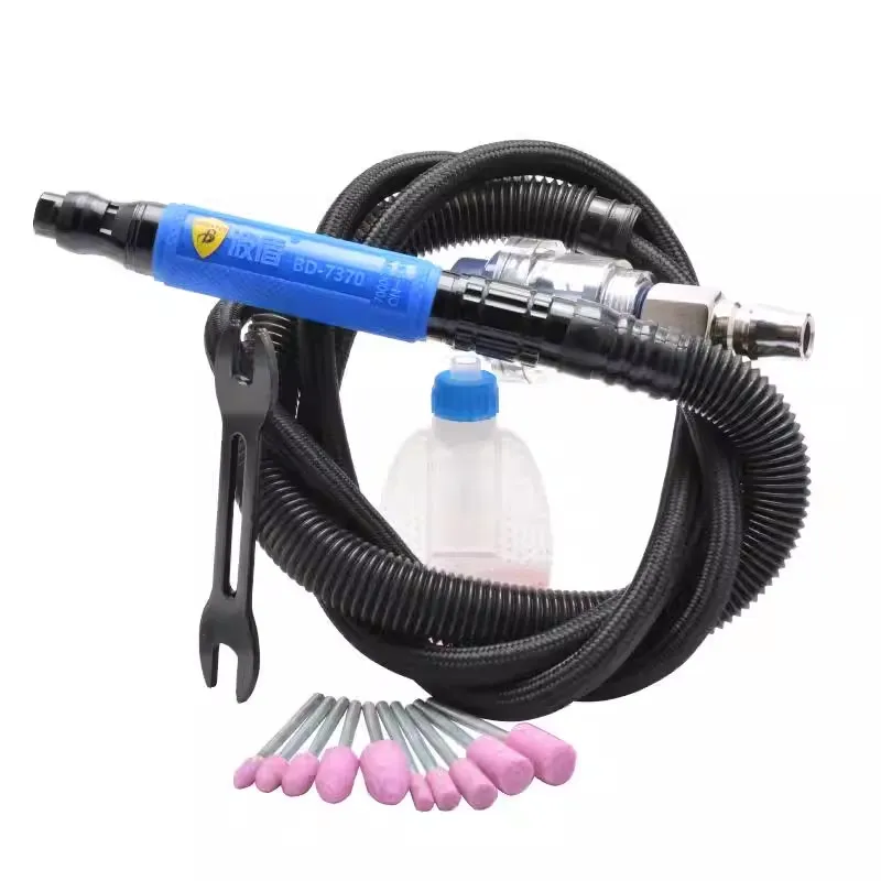 Wave Shield Air Grinding Pen Pneumatic Grinding Machine Mold Finishing Pen Air Grinding Pen Air Engraving Pen Bd-7370