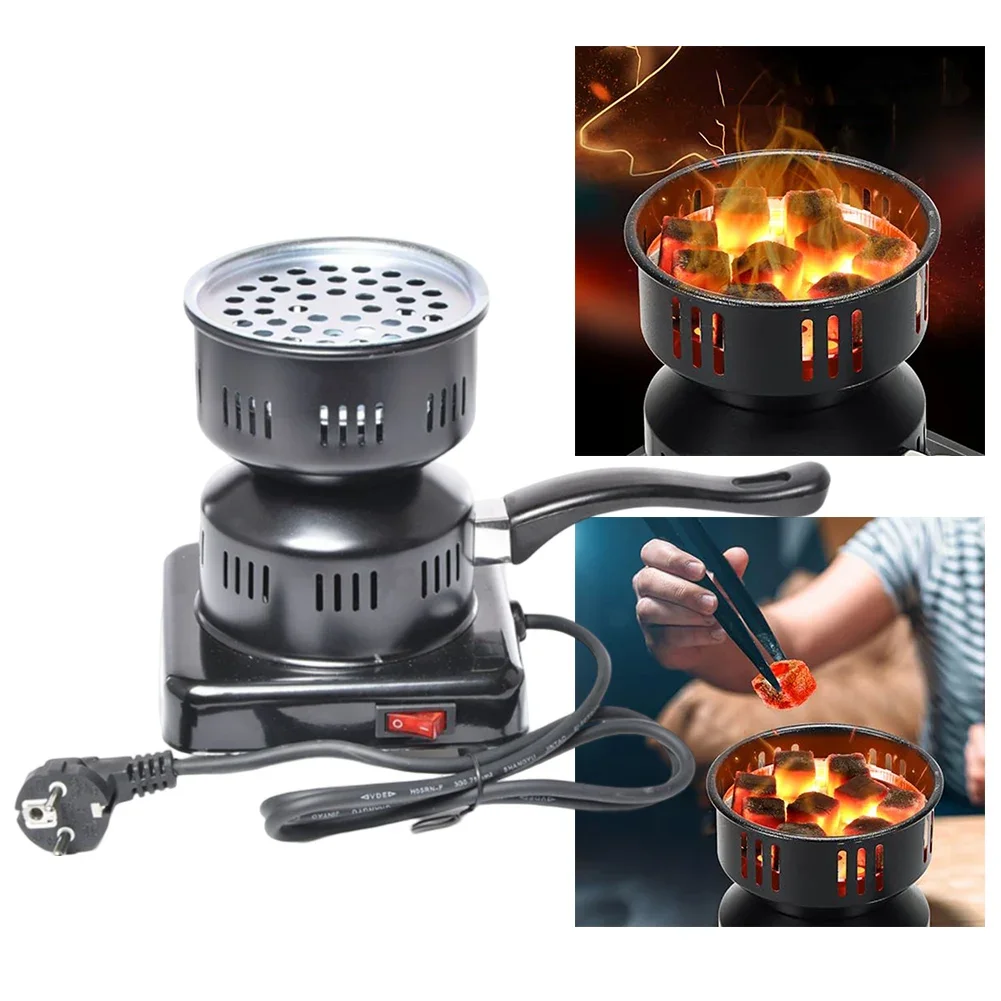 Efficient Electric Charcoal Stove for Outdoor Activities Swift and Effective Coal Ignition for Tea Hookah and BBQ