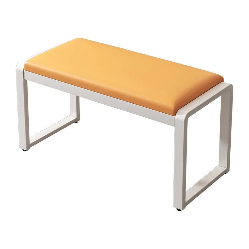 ライトラグジュアリーなスクエアスツール、靴屋のスツール、靴交換用スツール、試着室、衣料品店の低いスツール