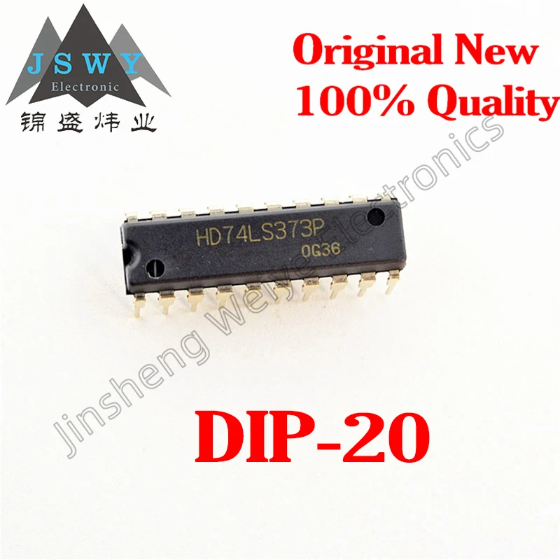 

(5/20 pcs) HD74LS373P HD74LS373 DIP20 package Tri-state output Octal D-type transparent latch logic chip Fast delivery