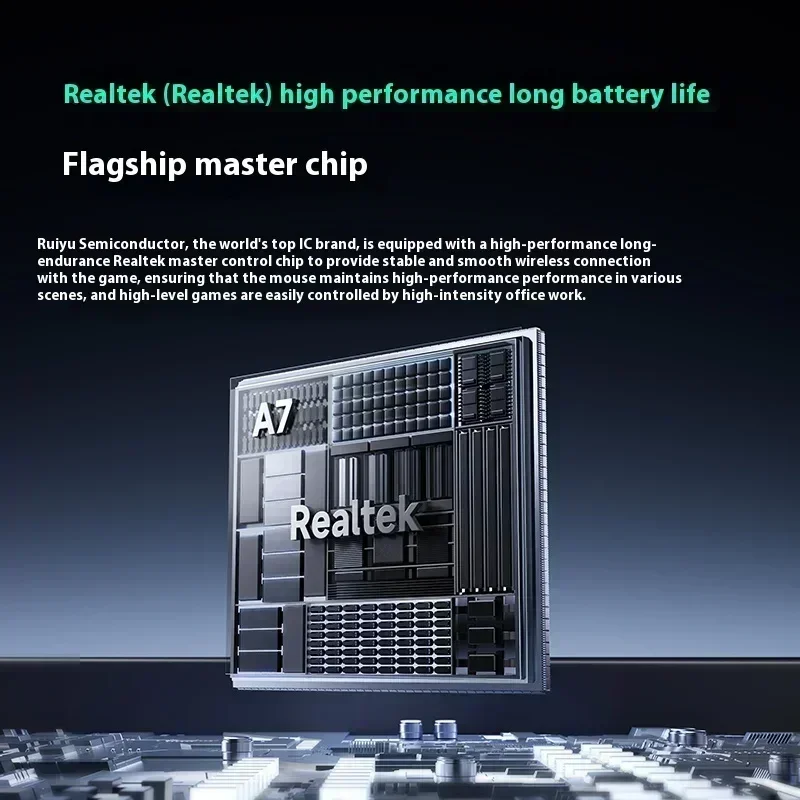 

MCHOSE A7 Pro Ultra Gaming Mouse Three Mode Bluetooth Wireless Mouse 8K PAW3950 E-sports Lightweight Mouse Custom Office Gift