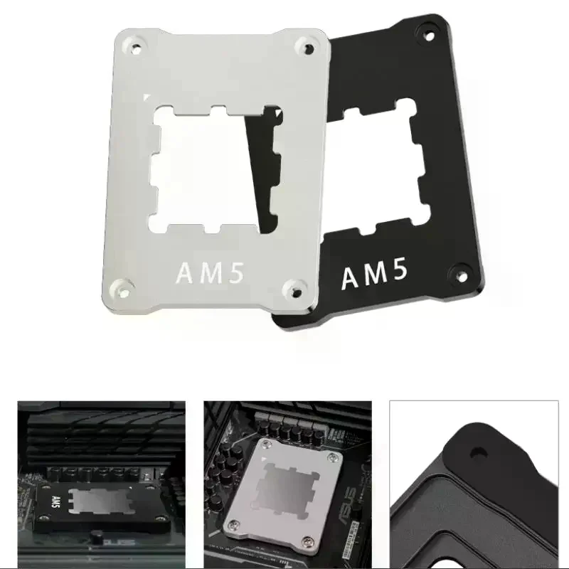 Universal AM5- Desktop Chassis CPU Bending Correction Fixing Buckle Cover Apply To 7950X 7800X 7700X 7600X 7500F Aluminum